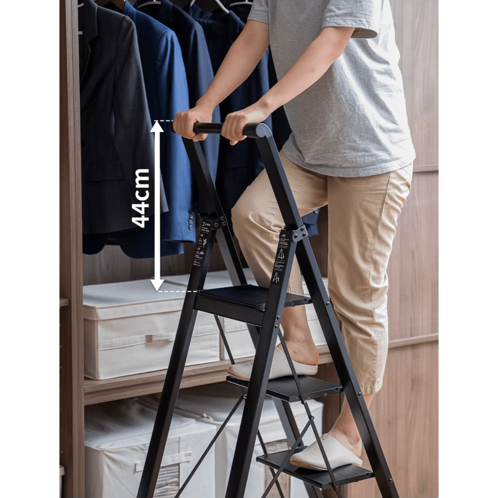 Shimoyama Lightweight 4 Step Stool Ladder