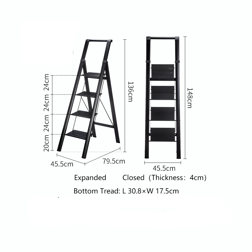 Shimoyama Lightweight 4 Step Stool Ladder