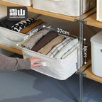 Shimoyama Linen Fabric Storage Basket - 37x26.5x16m