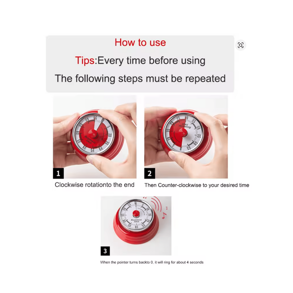Tomaduru Timer Shimoyama Magnetic Mechanical Timer – MINIMARU