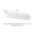 Shimoyama Magnetic Tray & Hook Rack