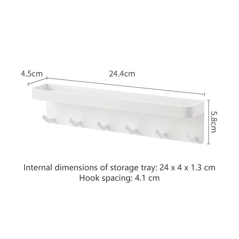 Shimoyama Magnetic Tray & Hook Rack