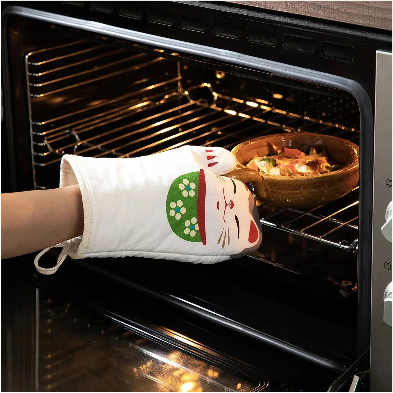 Shimoyama Maneki Neko Oven Mitt