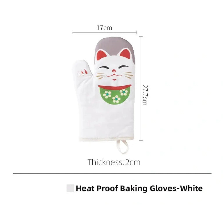 Shimoyama Maneki Neko Oven Mitt