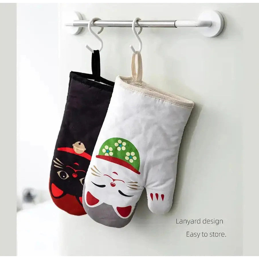Shimoyama Maneki Neko Oven Mitt