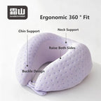 Shimoyama Memory Foam Travel Neck Pillow