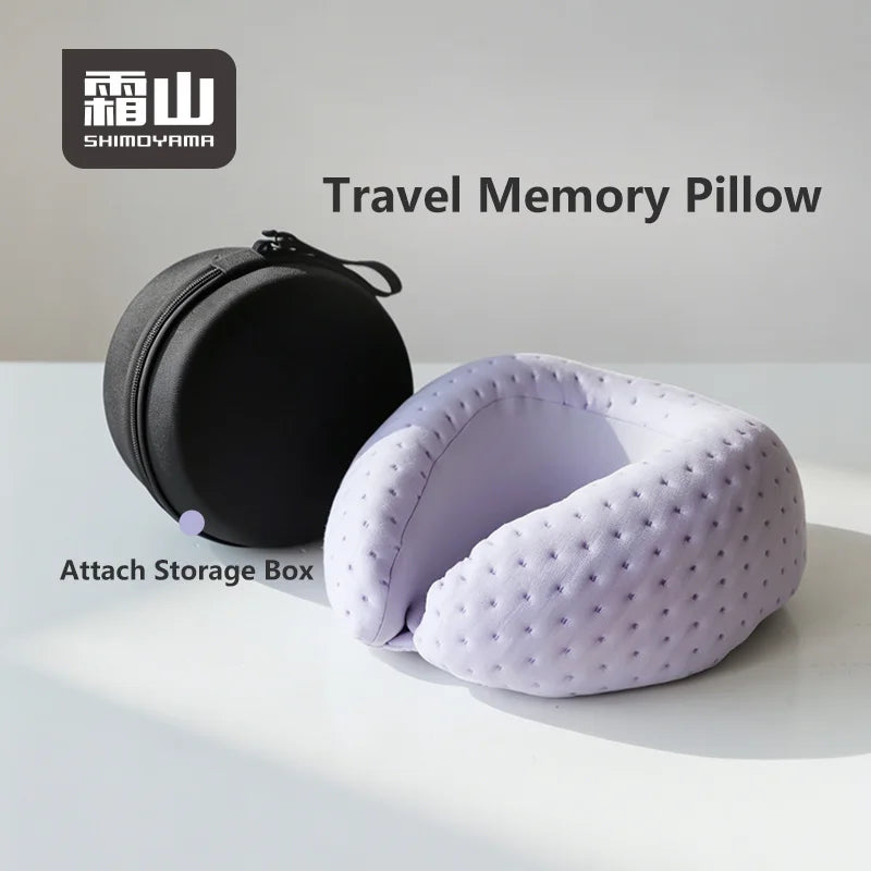 Shimoyama Memory Foam Travel Neck Pillow