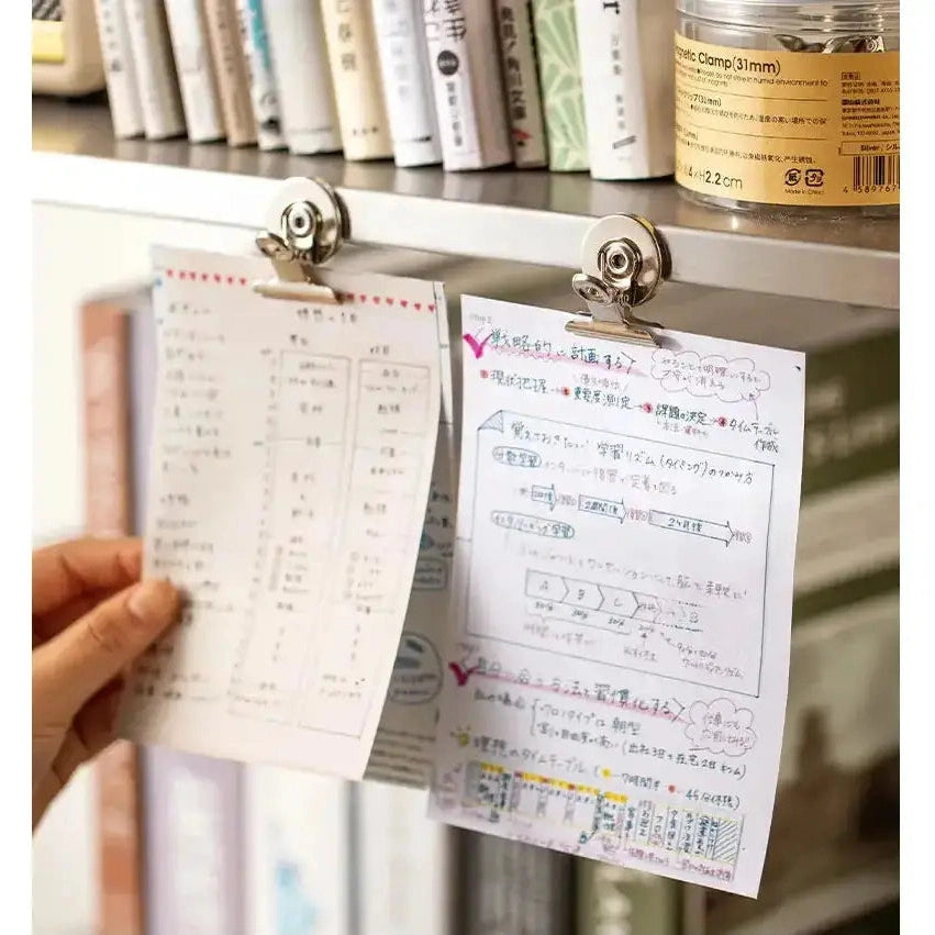 Shimoyama Metal Magnetic Clip 12Pcs