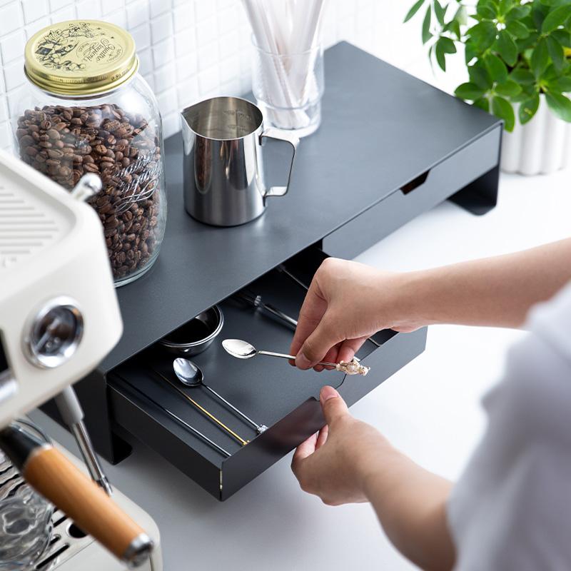 Shimoyama Monitor Stand With Drawers - 50cm