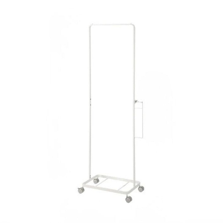 Shimoyama Movable Clothing Hanging Rack Shelf with Wheels