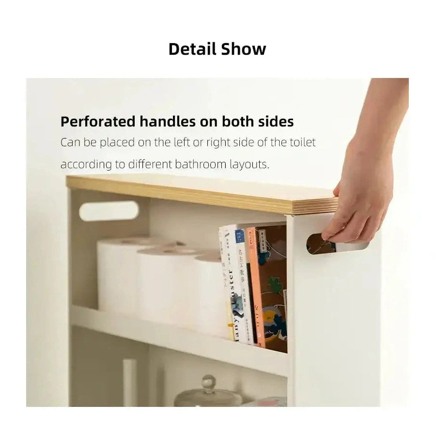 Shimoyama Slim Toilet Bathroom Organiser Storage Shelf