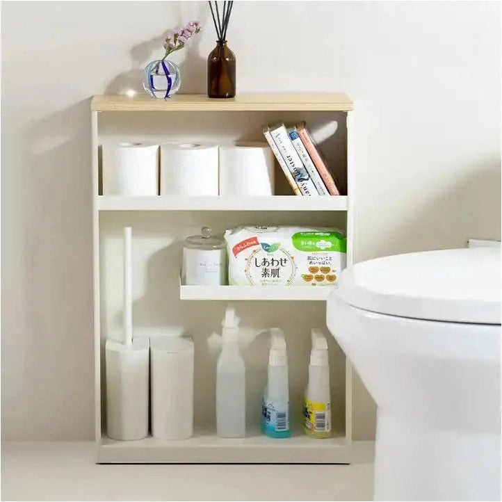 Shimoyama Slim Toilet Bathroom Organiser Storage Shelf