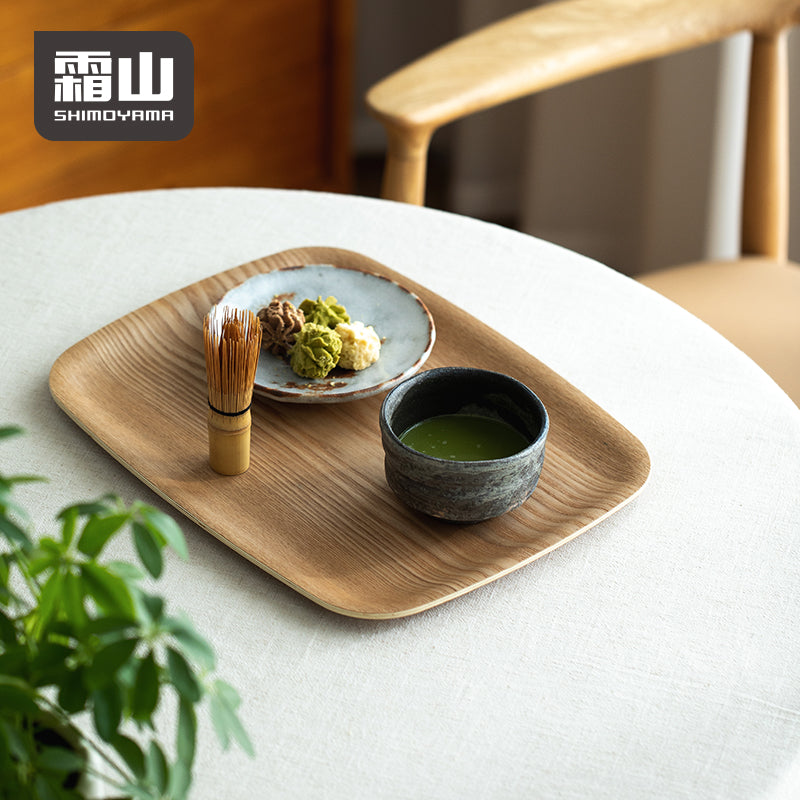 Shimoyama Non-slip Ashwood Tray - 36x28cm