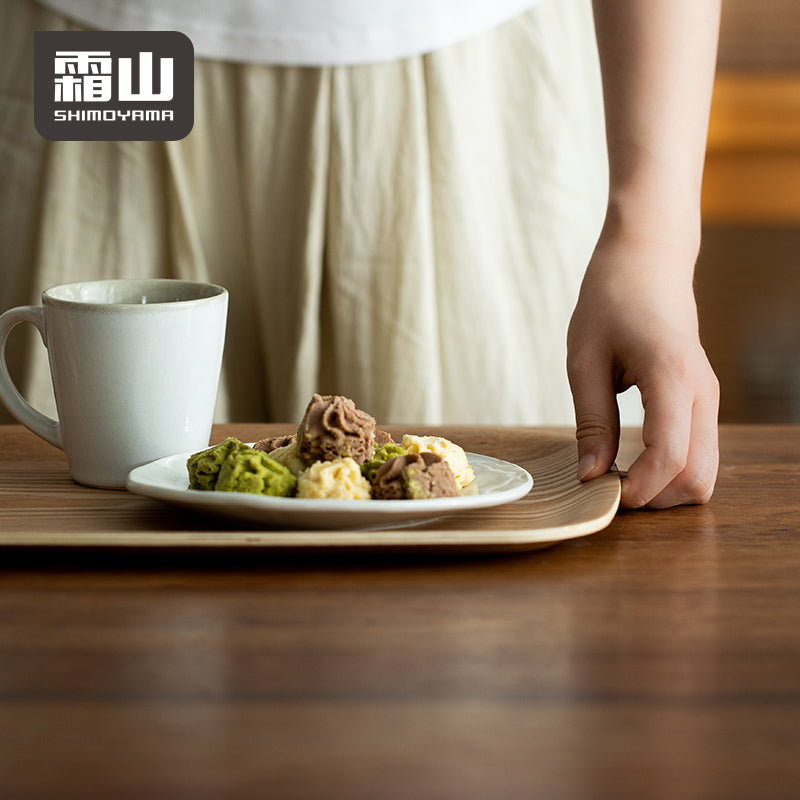 Shimoyama Non-slip Ashwood Tray - 36x28cm