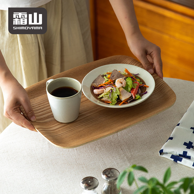 Shimoyama Non-slip Ashwood Tray - 36x28cm