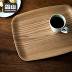 Shimoyama Non-slip Ashwood Tray - 36x28cm