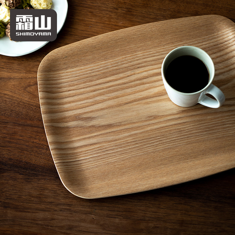 Shimoyama Non-slip Ashwood Tray - 36x28cm
