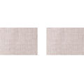 Shimoyama Non-slip Placemats 2P - Orange & White