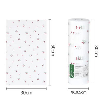 Shimoyama Non-woven Kitchen Towel Wipes - 30 Sheets - Cherry