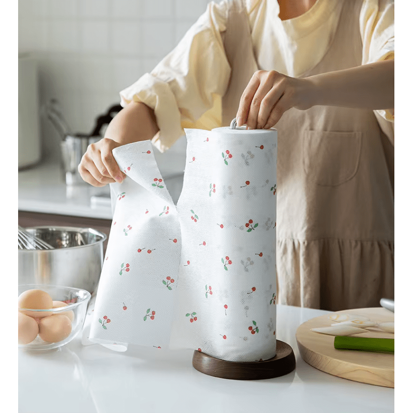 Shimoyama Non-woven Kitchen Towel Wipes - 30 Sheets - Cherry