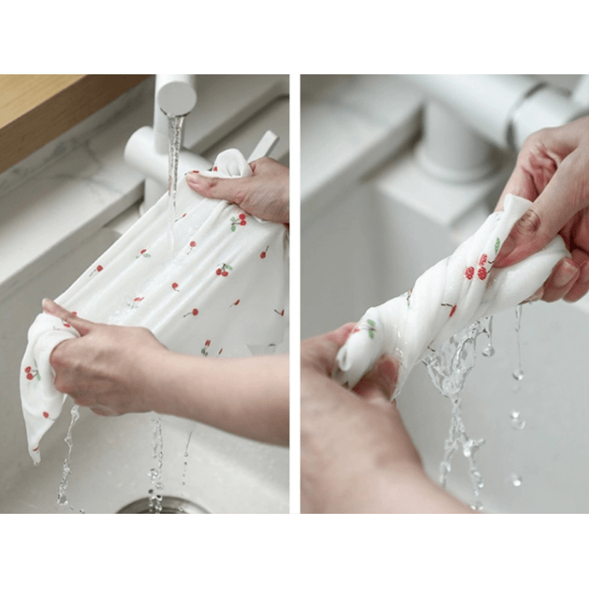 Shimoyama Non-woven Kitchen Towel Wipes - 30 Sheets - Cherry