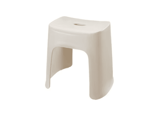 Shimoyama Plastic High Bath Chair Stool