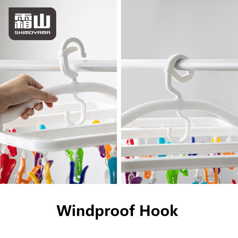 Shimoyama Rainbow Peg Hanger - 28 Pegs