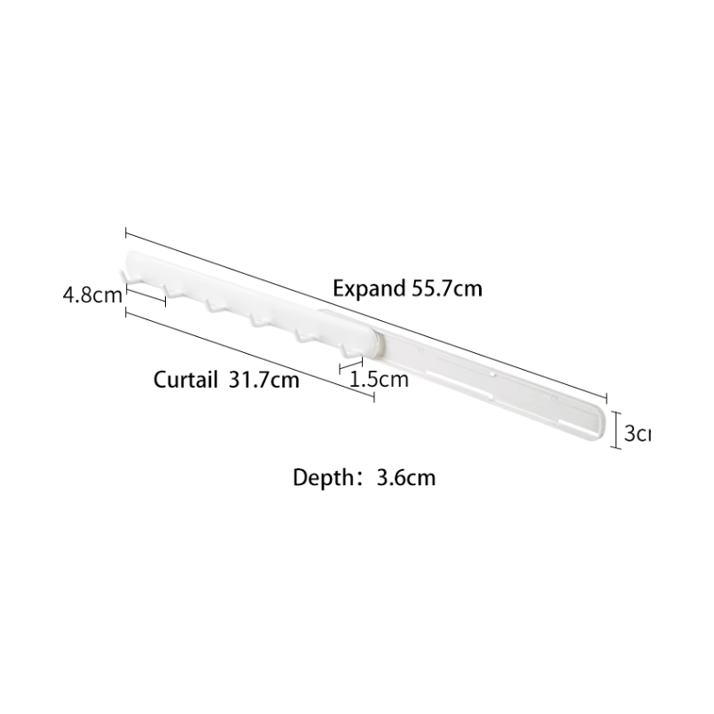 Shimoyama Retractable Hanging Hooks
