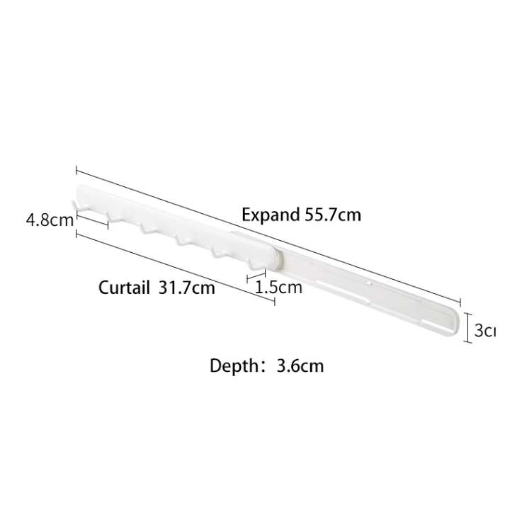 Shimoyama Retractable Hanging Hooks