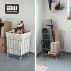 Shimoyama Rolling Laundry Hamper with Wheels