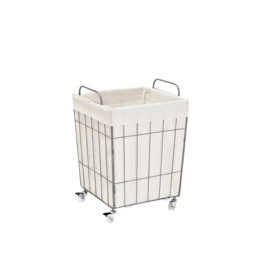 Shimoyama Rolling Laundry Hamper with Wheels