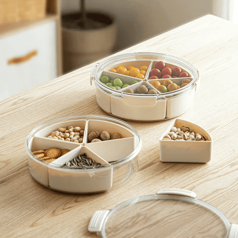 Shimoyama Round Compartment Tray Snack Box