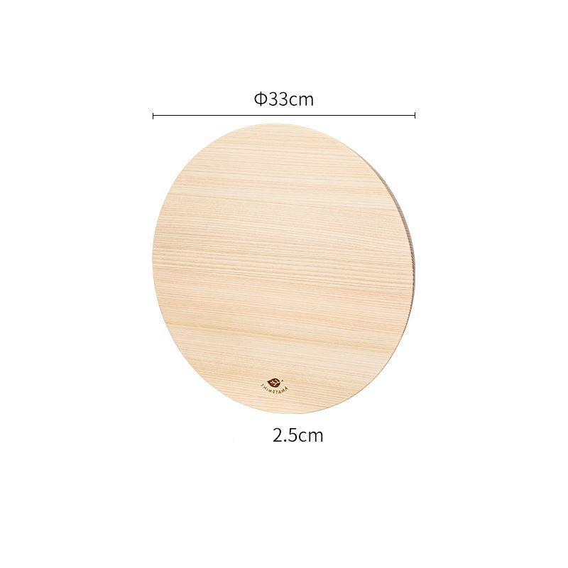 Shimoyama Round Hinoki Cutting Board