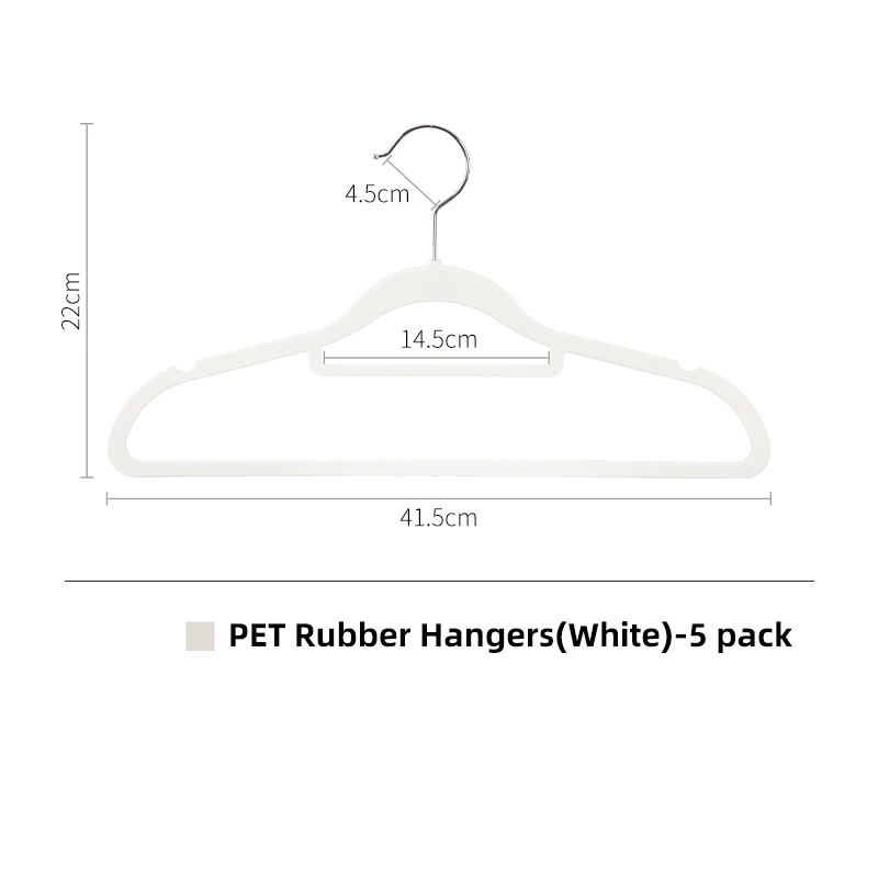 Shimoyama Rubber Coated Hanger - 5P