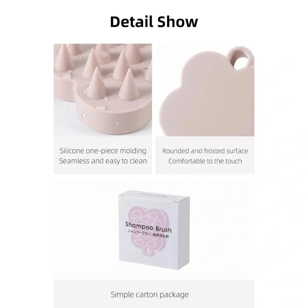 Shimoyama Scalp Massage Shampoo Brush