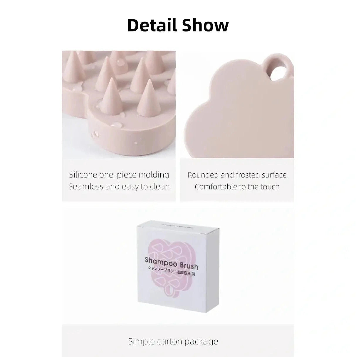 Shimoyama Scalp Massage Shampoo Brush