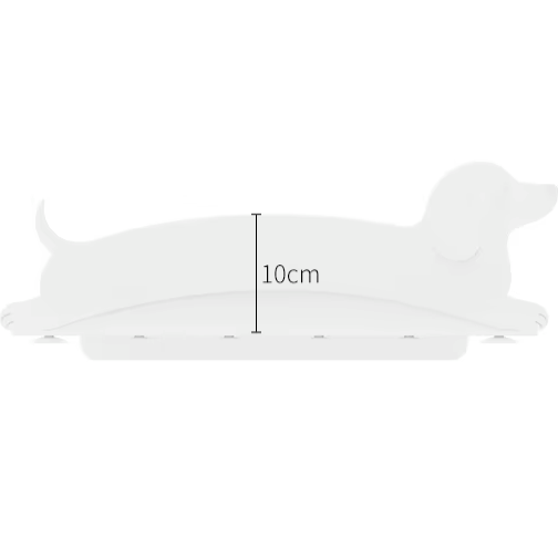 Shimoyama Silicone Dachshund Splash Guard