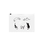 Shimoyama Slide Lock Food Bag M 20P - Cat