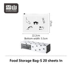 Shimoyama Slide Lock Food Bag S 20P - Cat