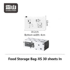 Shimoyama Slide Lock Food Bag XS 30P - Cat