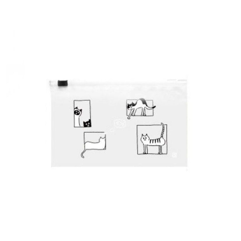Shimoyama Slide Lock Food Bag XS 30P - Cat