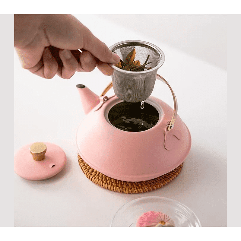 Shimoyama Stainless Kyusu Teapot 0.6L