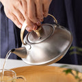 Shimoyama Stainless Kyusu Teapot 0.6L