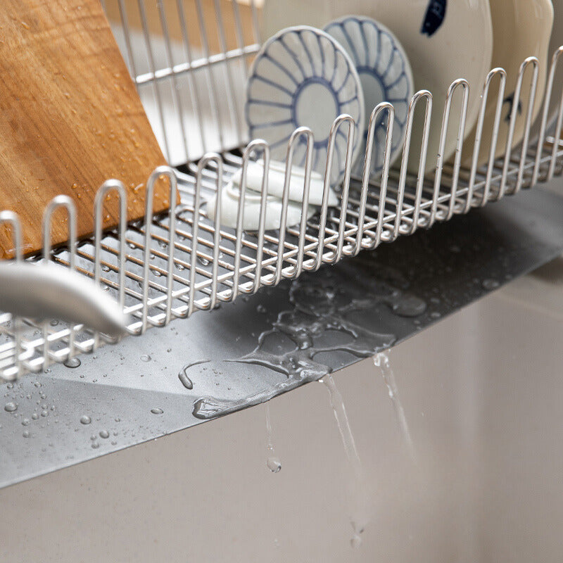 Drainage Racks Shimoyama Stainless Steel 2 Tier Drain Rack – MINIMARU