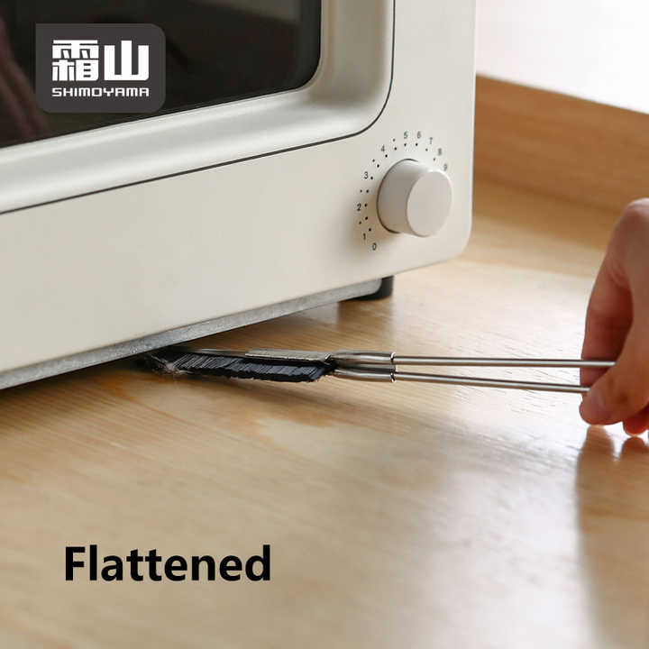 Shimoyama Stainless Steel Crevice Nylon Brush