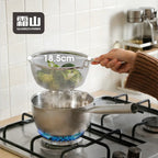 Shimoyama Stainless Steel Deep Strainer - 20cm