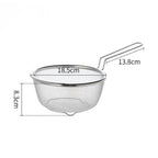 Shimoyama Stainless Steel Deep Strainer - 20cm