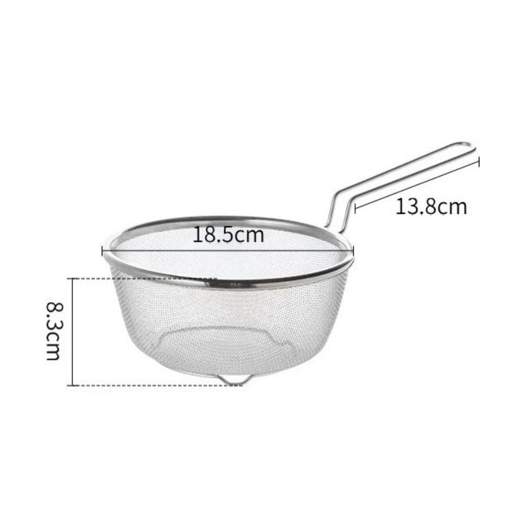 Shimoyama Stainless Steel Deep Strainer - 20cm