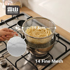 Shimoyama Stainless Steel Deep Strainer - 20cm