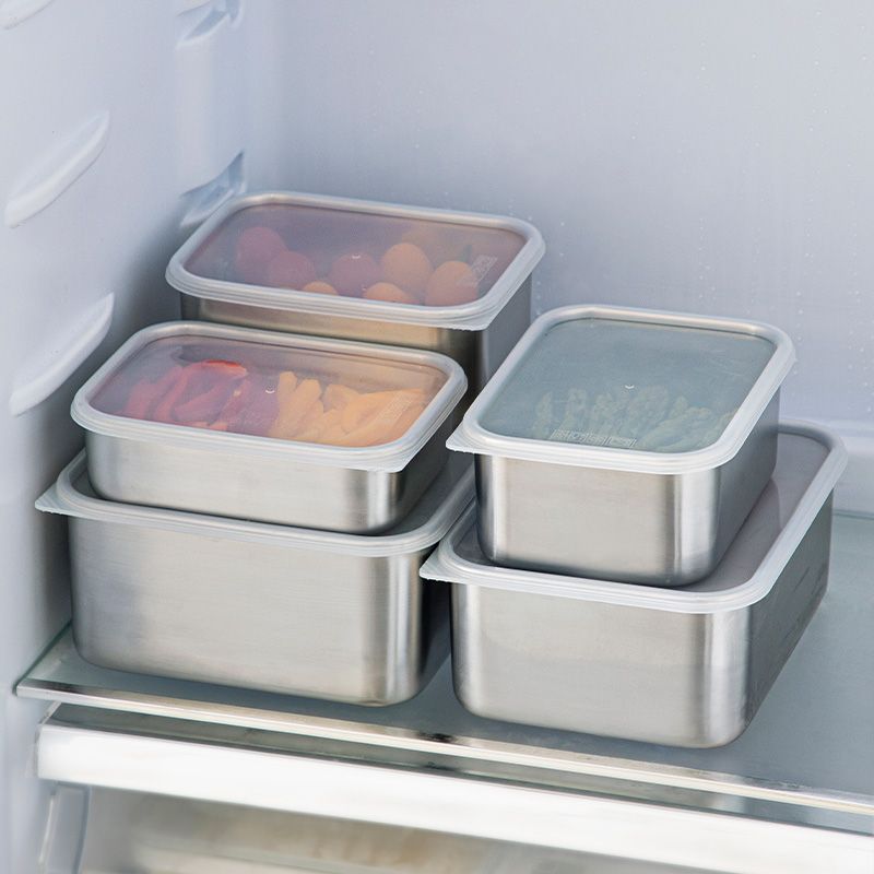 Shimoyama Stainless Steel Food Storage Box - Deep L - 3000ml